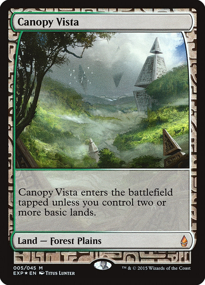 Canopy Vista [Zendikar Expeditions] | PLUS EV GAMES 