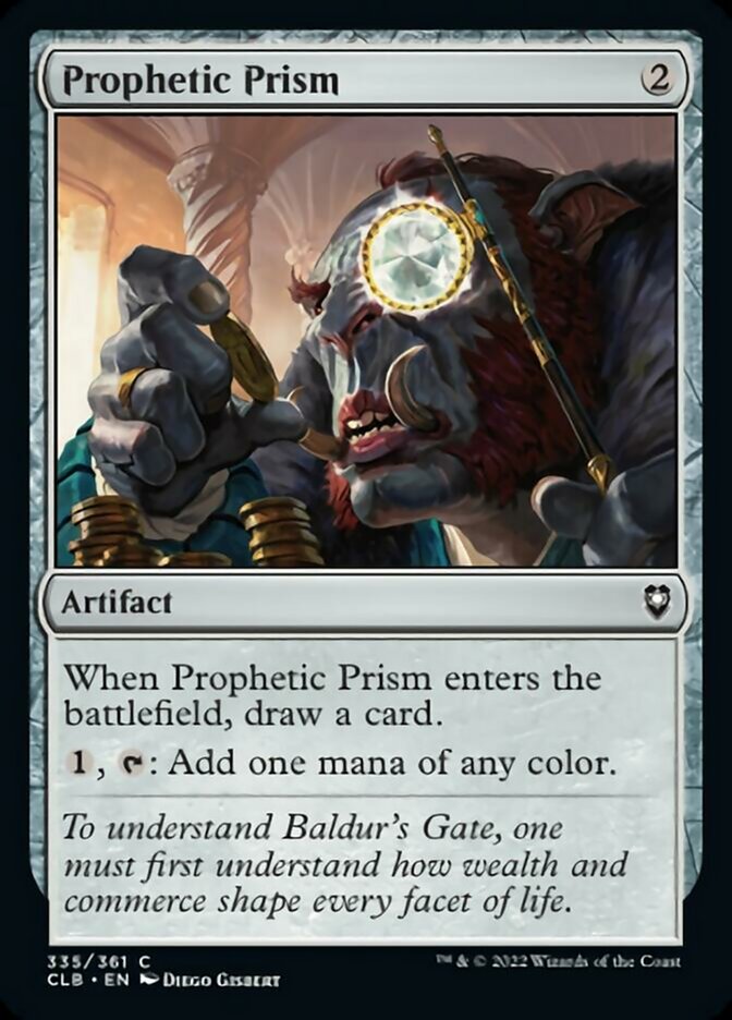 Prophetic Prism [Commander Legends: Battle for Baldur's Gate] | PLUS EV GAMES 