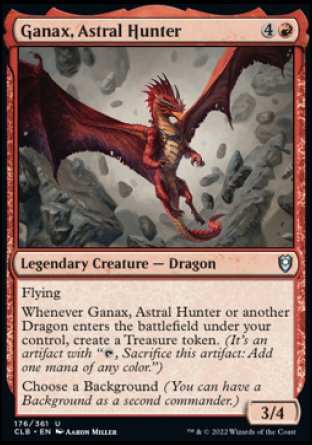 Ganax, Astral Hunter [Commander Legends: Battle for Baldur's Gate] | PLUS EV GAMES 