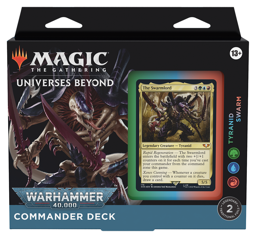 Warhammer 40,000 - Commander Deck (Tyranid Swarm) | PLUS EV GAMES 