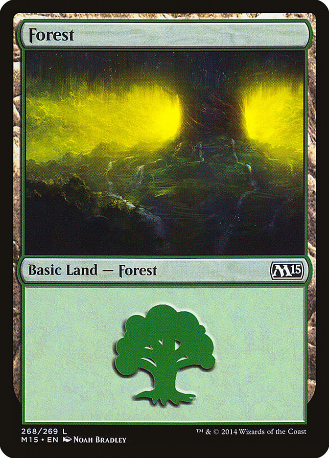 Forest (268) [Magic 2015] | PLUS EV GAMES 