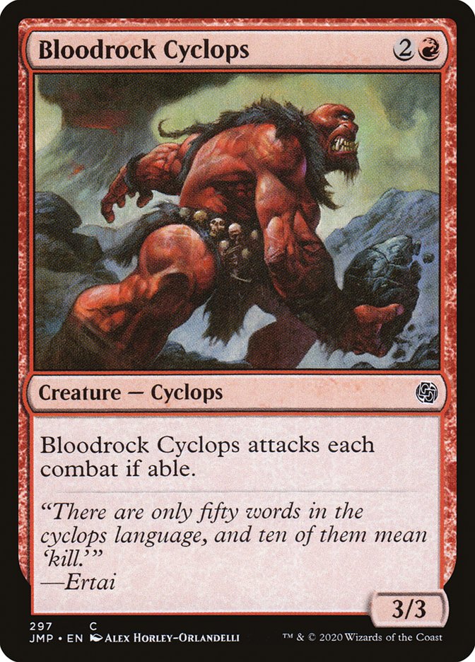 Bloodrock Cyclops [Jumpstart] | PLUS EV GAMES 