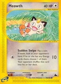 Meowth (78) [Skyridge] | PLUS EV GAMES 