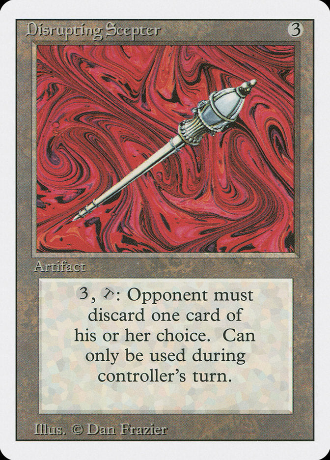 Disrupting Scepter [Revised Edition] | PLUS EV GAMES 
