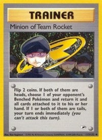 Minion of Team Rocket (113) [Gym Heroes] | PLUS EV GAMES 