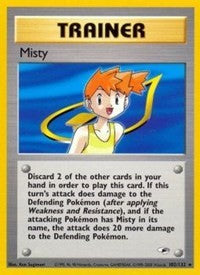 Misty (102) (102) [Gym Heroes] | PLUS EV GAMES 