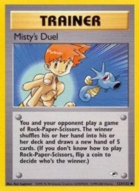 Misty's Duel (123) [Gym Heroes] | PLUS EV GAMES 
