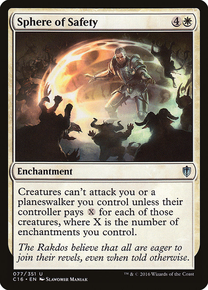 Sphere of Safety [Commander 2016] | PLUS EV GAMES 
