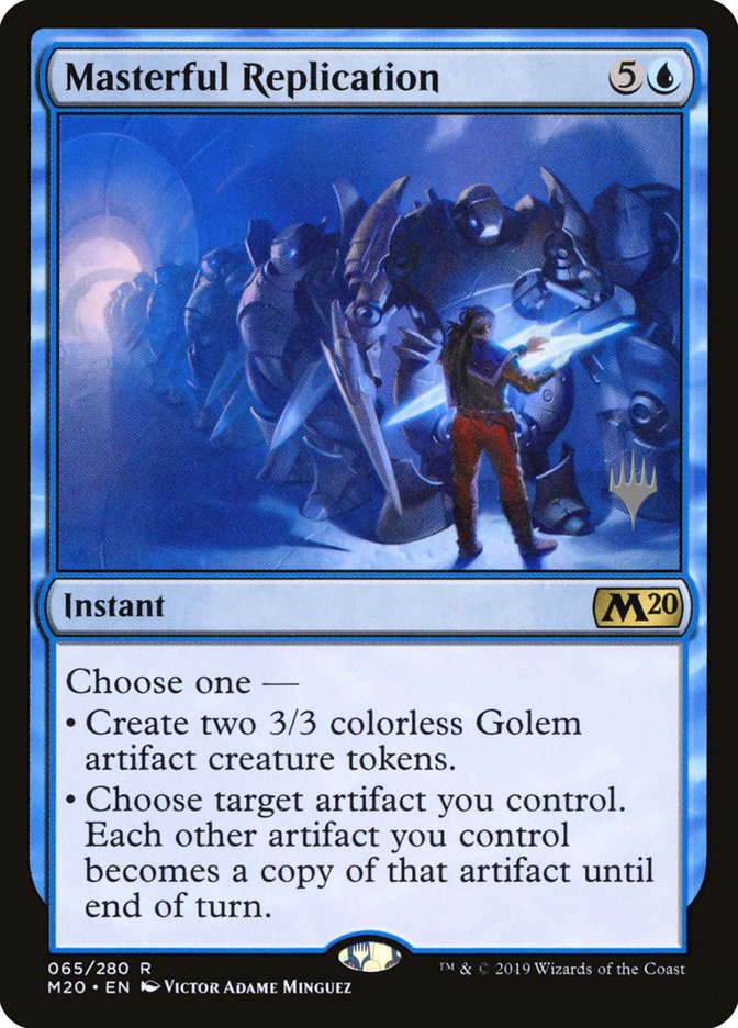 Masterful Replication (Promo Pack) [Core Set 2020 Promos] | PLUS EV GAMES 