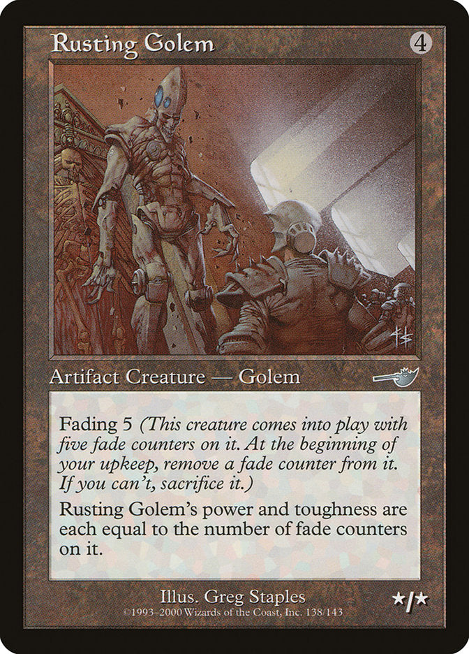 Rusting Golem [Nemesis] | PLUS EV GAMES 