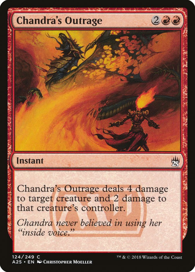 Chandra's Outrage [Masters 25] | PLUS EV GAMES 