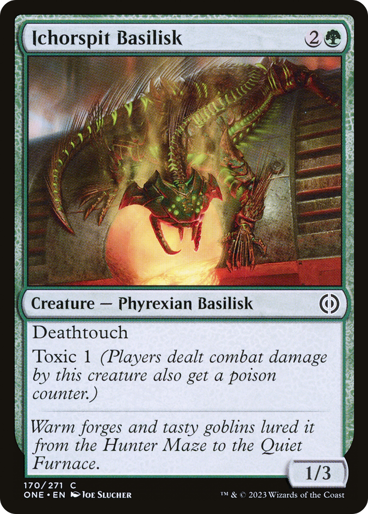 Ichorspit Basilisk [Phyrexia: All Will Be One] | PLUS EV GAMES 