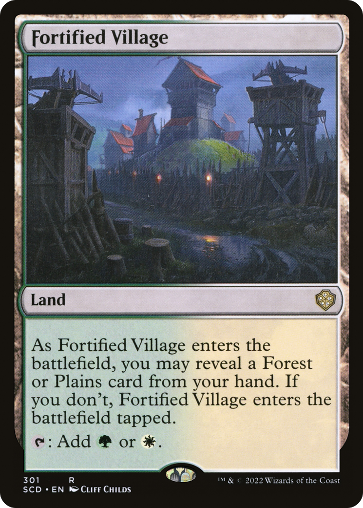 Fortified Village [Starter Commander Decks] | PLUS EV GAMES 