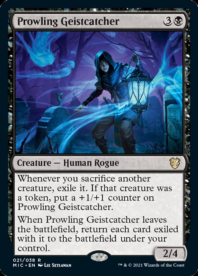 Prowling Geistcatcher [Innistrad: Midnight Hunt Commander] | PLUS EV GAMES 