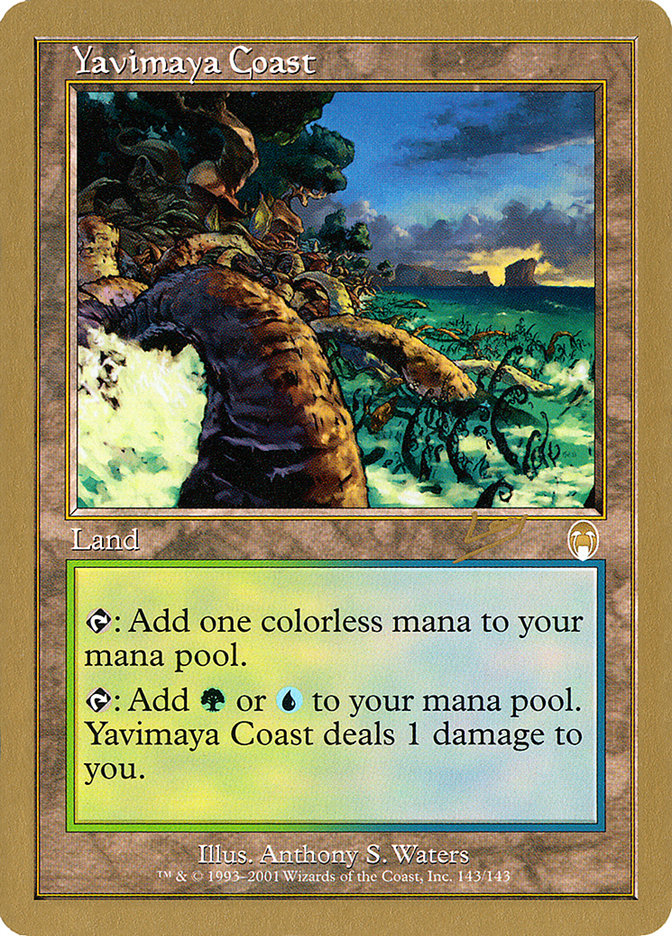 Yavimaya Coast (Raphael Levy) [World Championship Decks 2002] | PLUS EV GAMES 