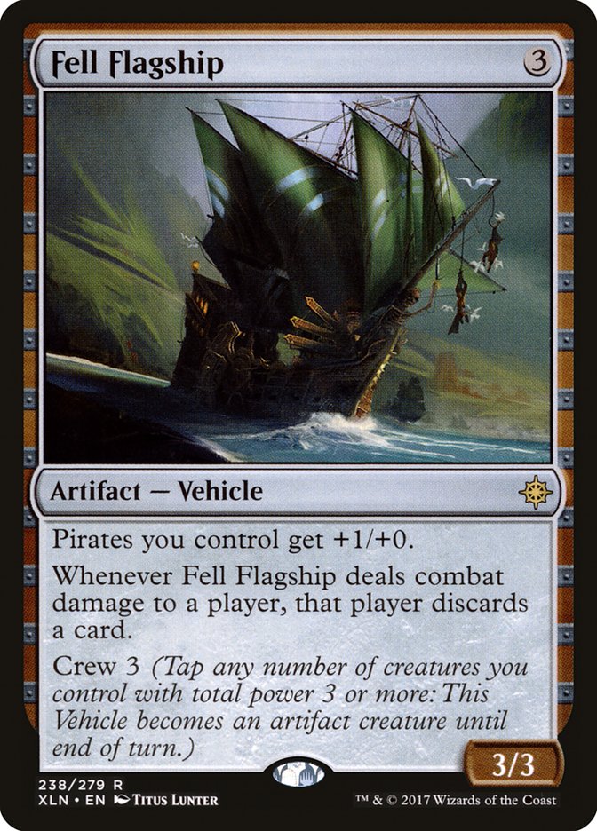 Fell Flagship [Ixalan] | PLUS EV GAMES 