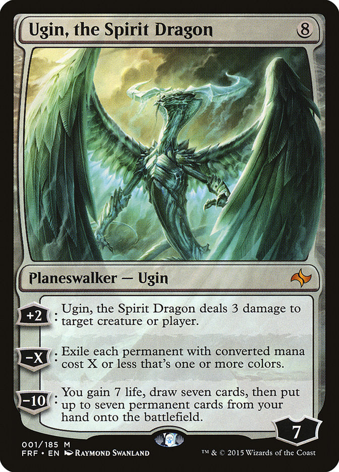 Ugin, the Spirit Dragon [Fate Reforged] | PLUS EV GAMES 