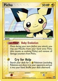 Pichu (21) [Power Keepers] | PLUS EV GAMES 