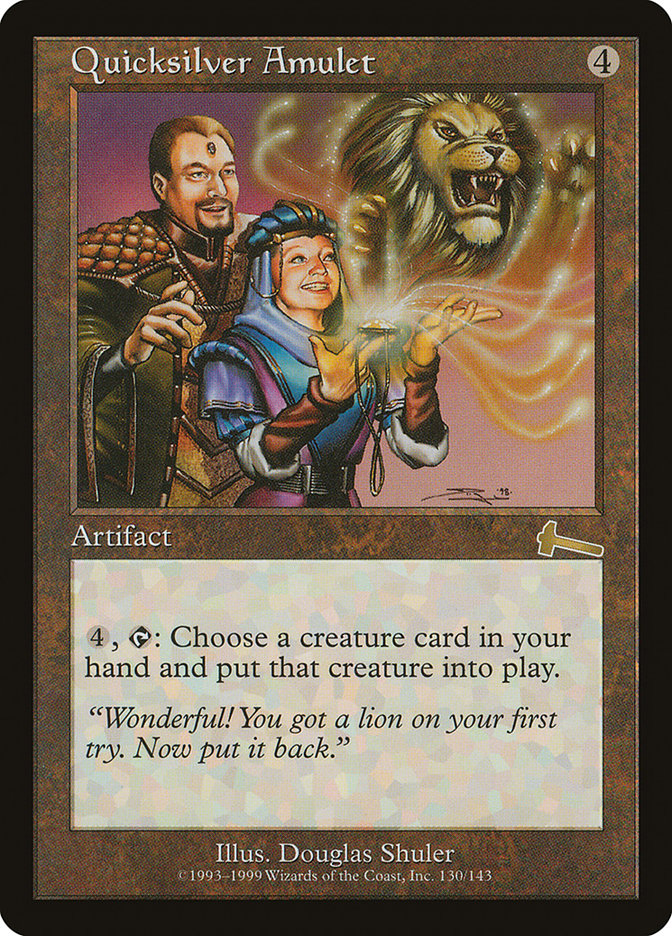 Quicksilver Amulet [Urza's Legacy] | PLUS EV GAMES 