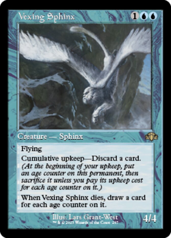 Vexing Sphinx (Retro) [Dominaria Remastered] | PLUS EV GAMES 