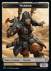 Warrior // Inkling Double-sided Token [Commander Legends: Battle for Baldur's Gate Tokens] | PLUS EV GAMES 