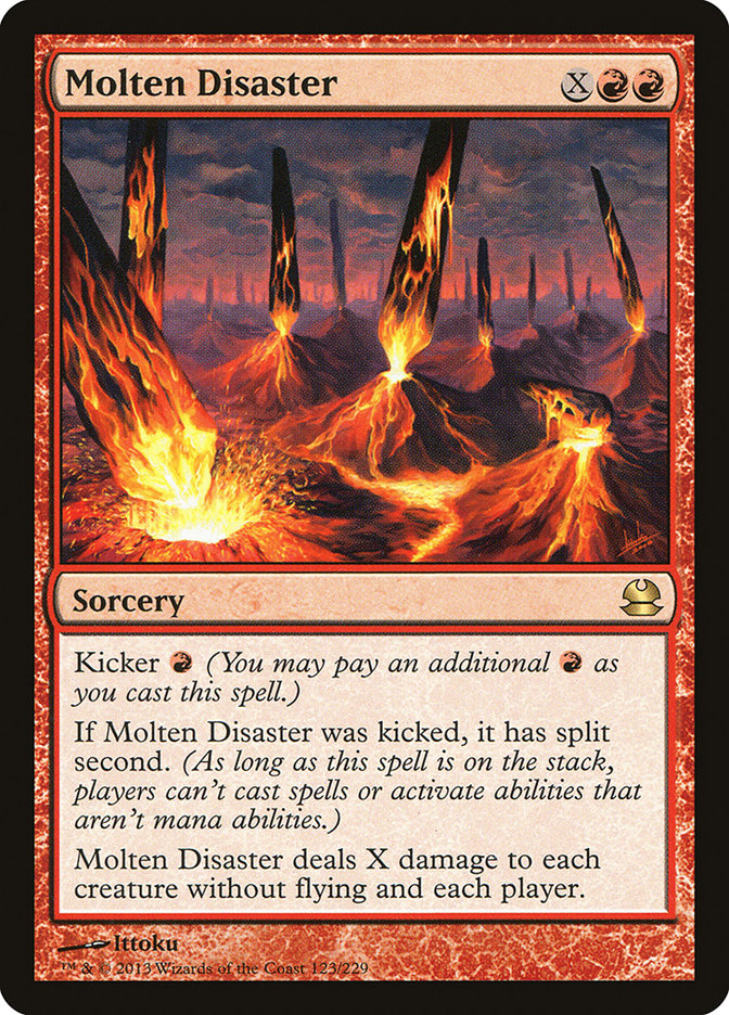 Molten Disaster [Modern Masters] | PLUS EV GAMES 