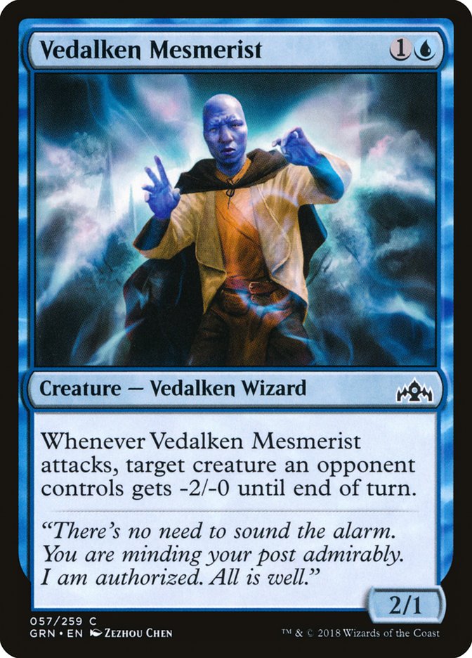 Vedalken Mesmerist [Guilds of Ravnica] | PLUS EV GAMES 