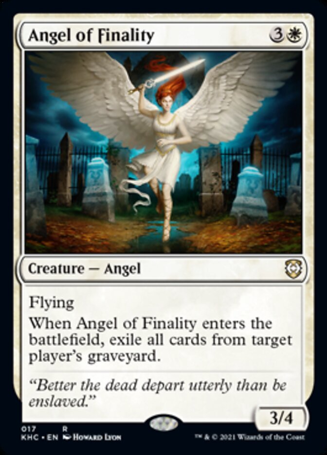 Angel of Finality [Kaldheim Commander] | PLUS EV GAMES 