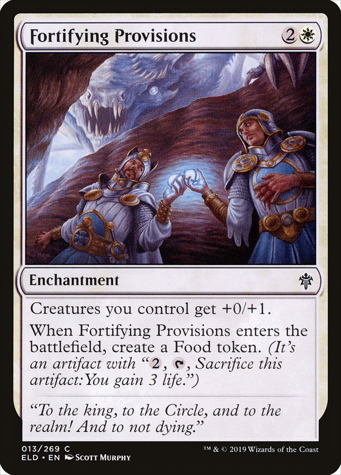 Fortifying Provisions [Throne of Eldraine] | PLUS EV GAMES 