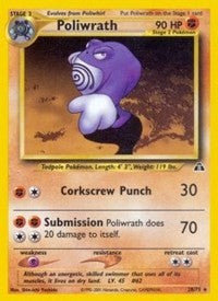 Poliwrath (28) (28) [Neo Discovery] | PLUS EV GAMES 
