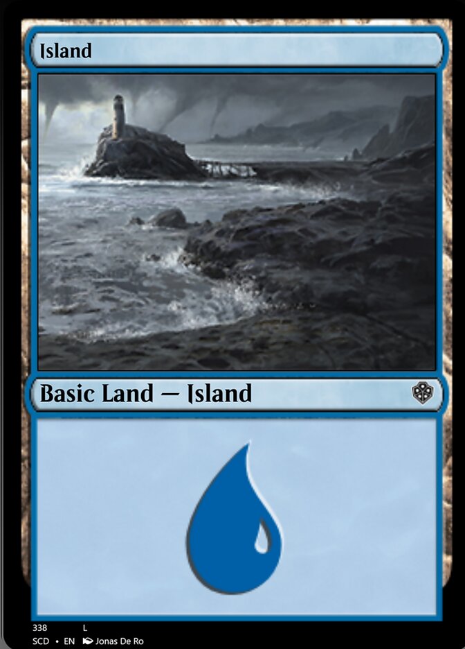 Island (338) [Starter Commander Decks] | PLUS EV GAMES 