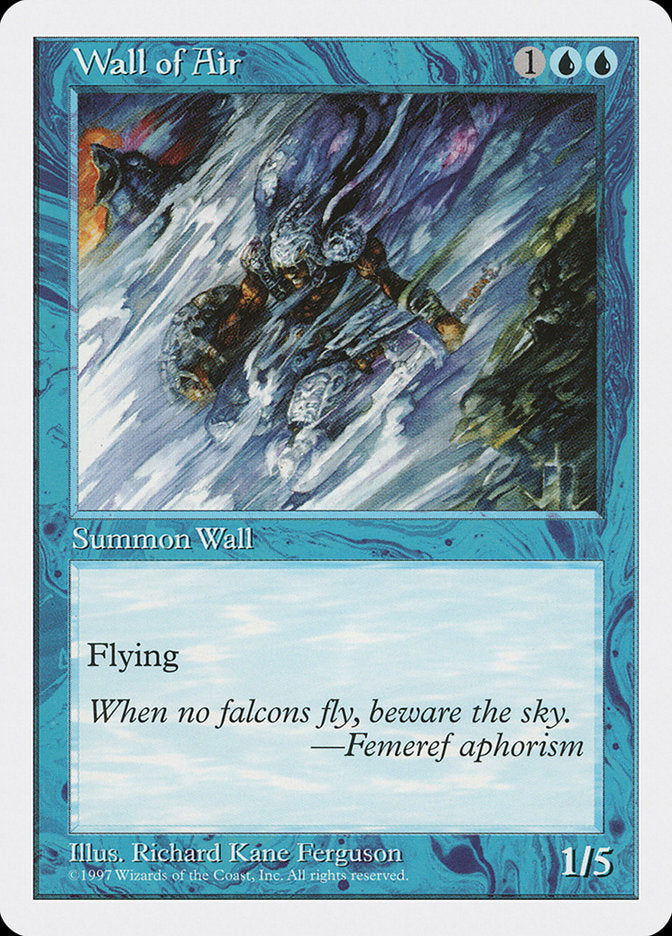 Wall of Air [Fifth Edition] | PLUS EV GAMES 