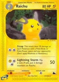 Raichu (27) [Skyridge] | PLUS EV GAMES 