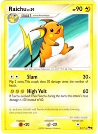 Raichu (3) [POP Series 9] | PLUS EV GAMES 