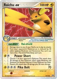 Raichu ex (97) [Emerald] | PLUS EV GAMES 