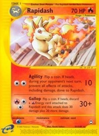 Rapidash (31) [Aquapolis] | PLUS EV GAMES 