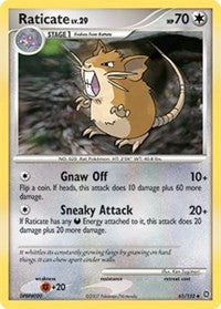 Raticate (61) [Secret Wonders] | PLUS EV GAMES 