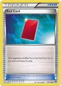 Red Card (124) [XY Base Set] | PLUS EV GAMES 