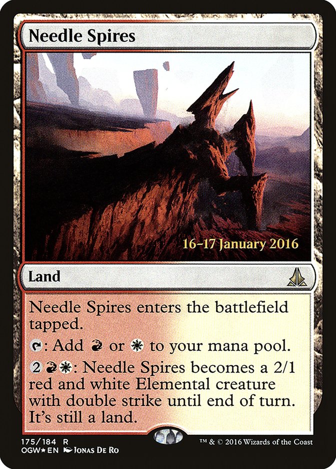 Needle Spires [Oath of the Gatewatch Prerelease Promos] | PLUS EV GAMES 