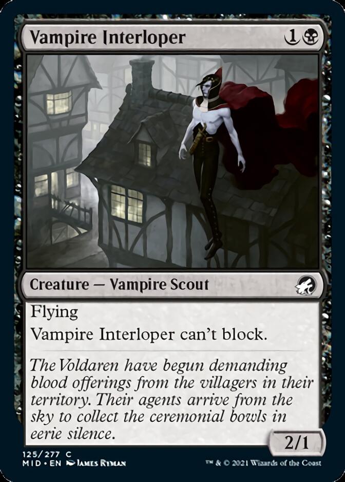 Vampire Interloper [Innistrad: Midnight Hunt] | PLUS EV GAMES 