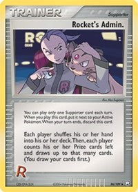 Rocket's Admin. (86) [Team Rocket Returns] | PLUS EV GAMES 