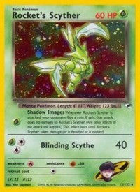 Rocket's Scyther (13) [Gym Heroes]