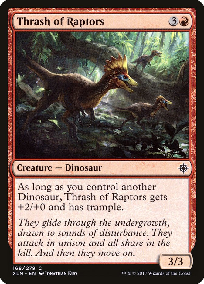 Thrash of Raptors [Ixalan] | PLUS EV GAMES 