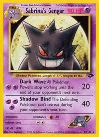 Sabrina's Gengar (29) [Gym Challenge]