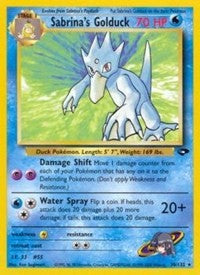 Sabrina's Golduck (30) [Gym Challenge]
