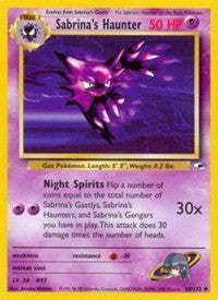 Sabrina's Haunter (58) [Gym Heroes]