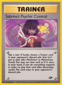 Sabrina's Psychic Control (121) [Gym Challenge] | PLUS EV GAMES 