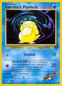 Sabrina's Psyduck (99) [Gym Challenge]