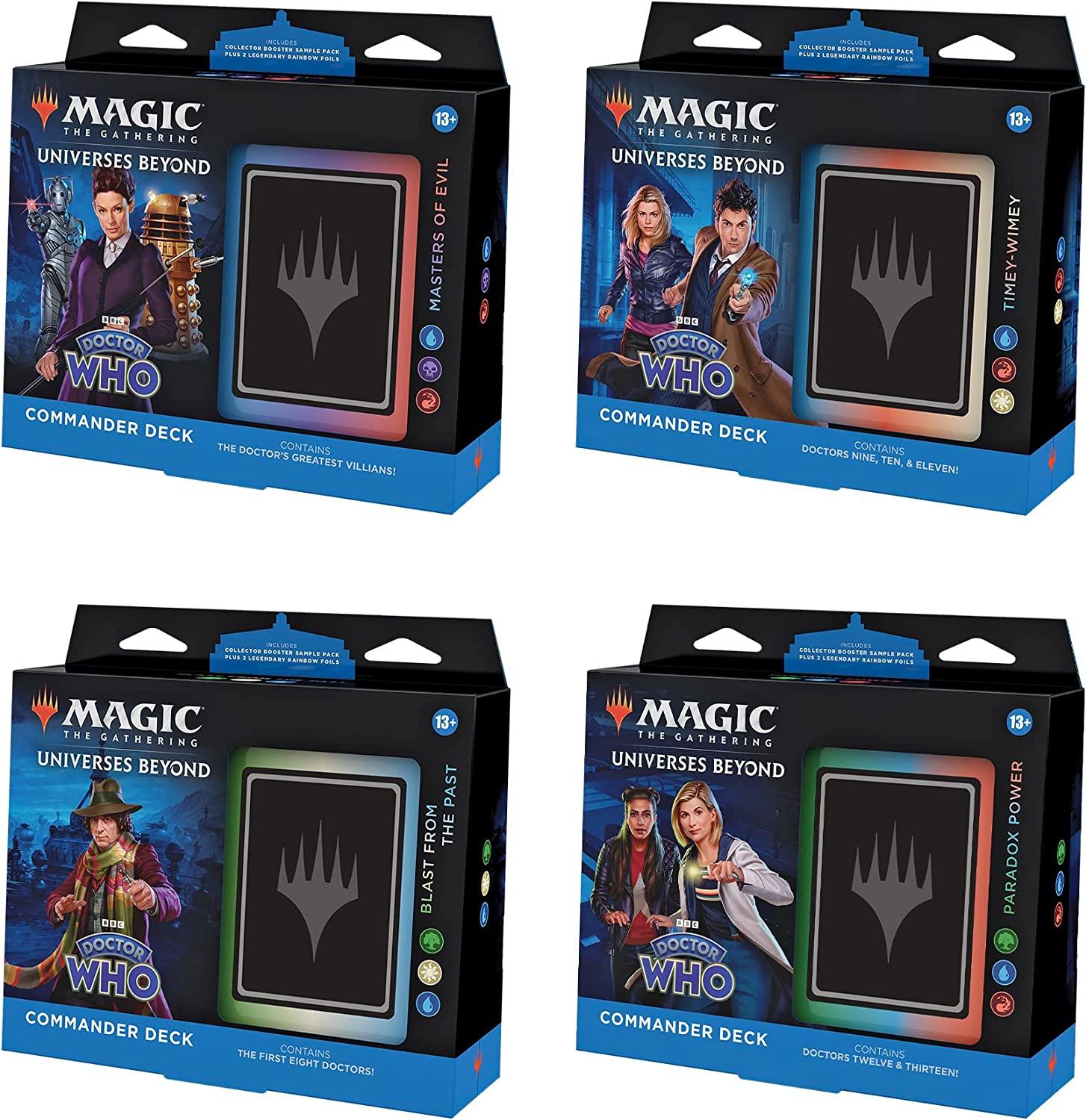 Doctor Who - Commander Deck Display | PLUS EV GAMES 