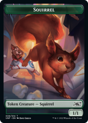 Squirrel // Treasure (013) Double-sided Token [Unfinity Tokens] | PLUS EV GAMES 